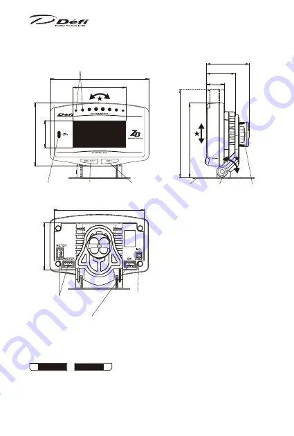 Defi ADVANCE ZD Operation Manual Download Page 12