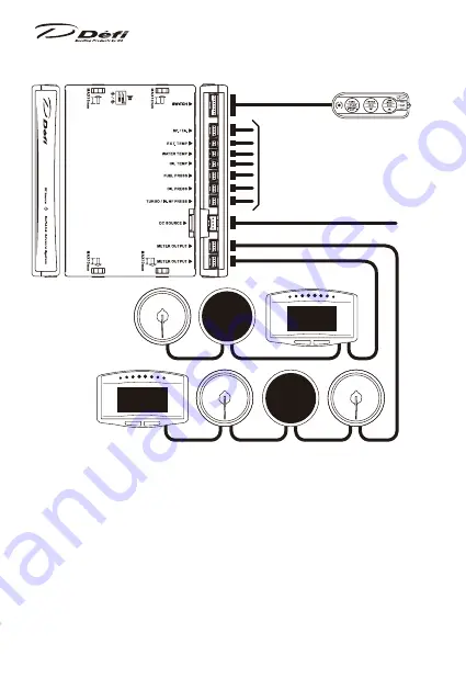 Defi ADVANCE ZD Operation Manual Download Page 13