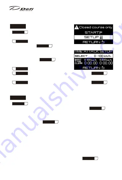 Defi ADVANCE ZD Operation Manual Download Page 37