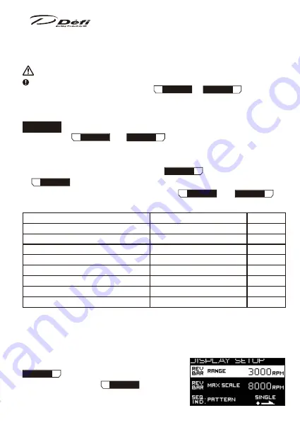 Defi ADVANCE ZD Operation Manual Download Page 76