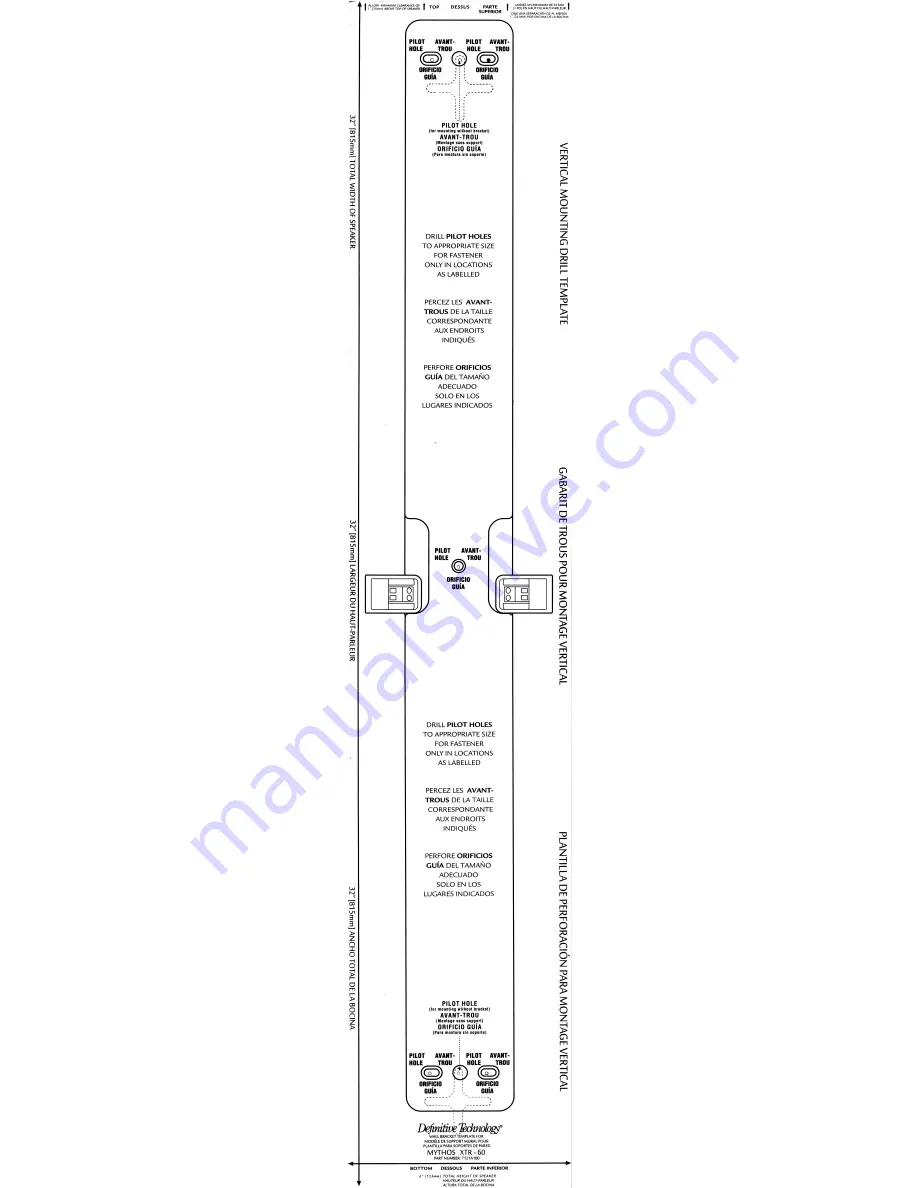 Definitive Technology Mythos XTR 20B P Owner'S Manual Download Page 26