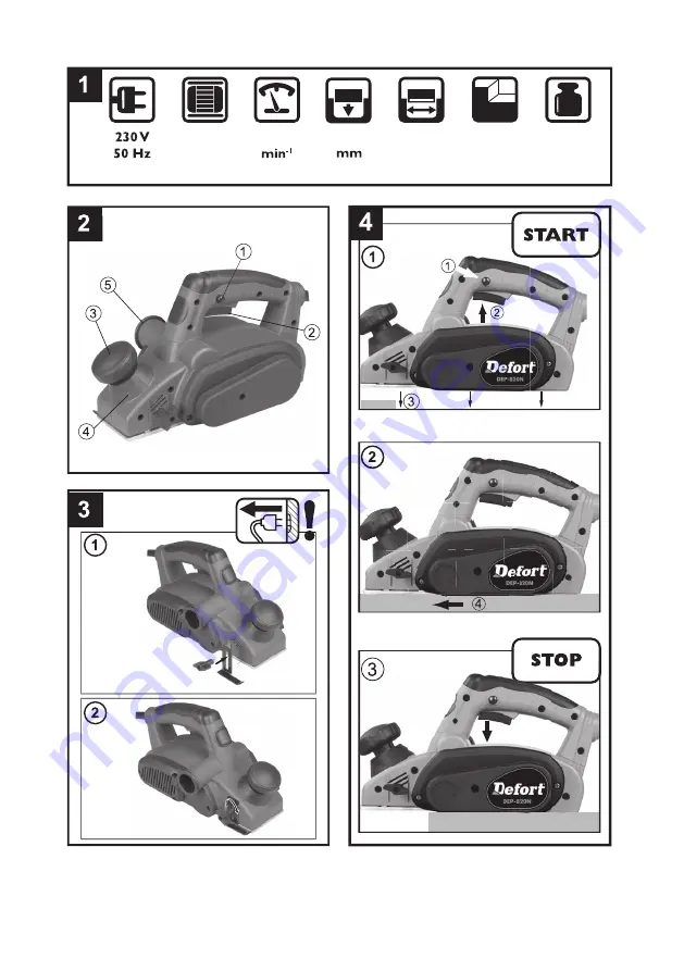 Defort 93720292 Скачать руководство пользователя страница 2