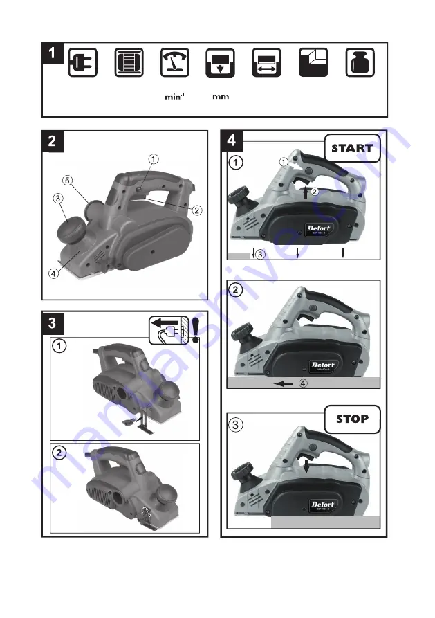 Defort 98290776 User Manual Download Page 2