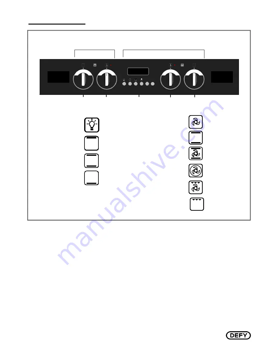 Defy DBO 436 Owner'S Manual Download Page 8