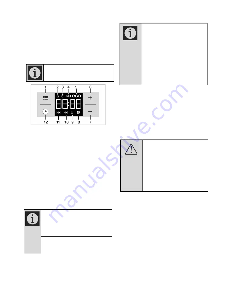 Defy DBO467 User Manual Download Page 12