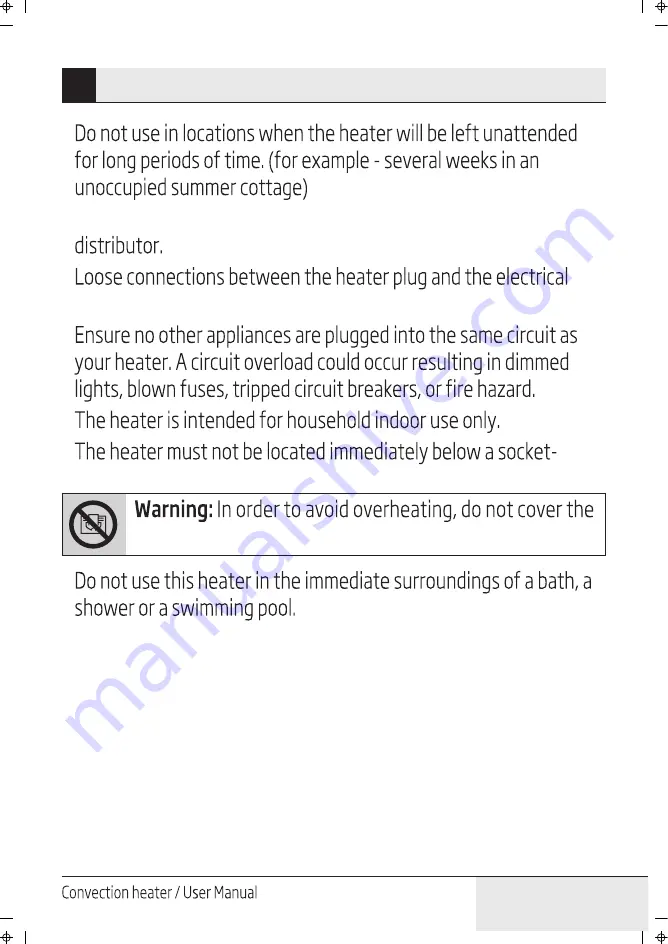 Defy DHC 7220 W Instruction Manual Download Page 5