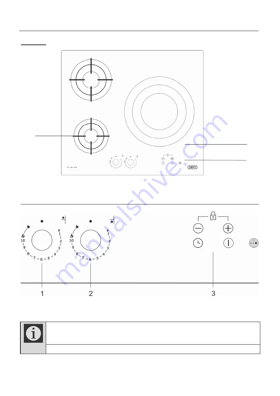 Defy DHG605 Instruction Manual Download Page 4