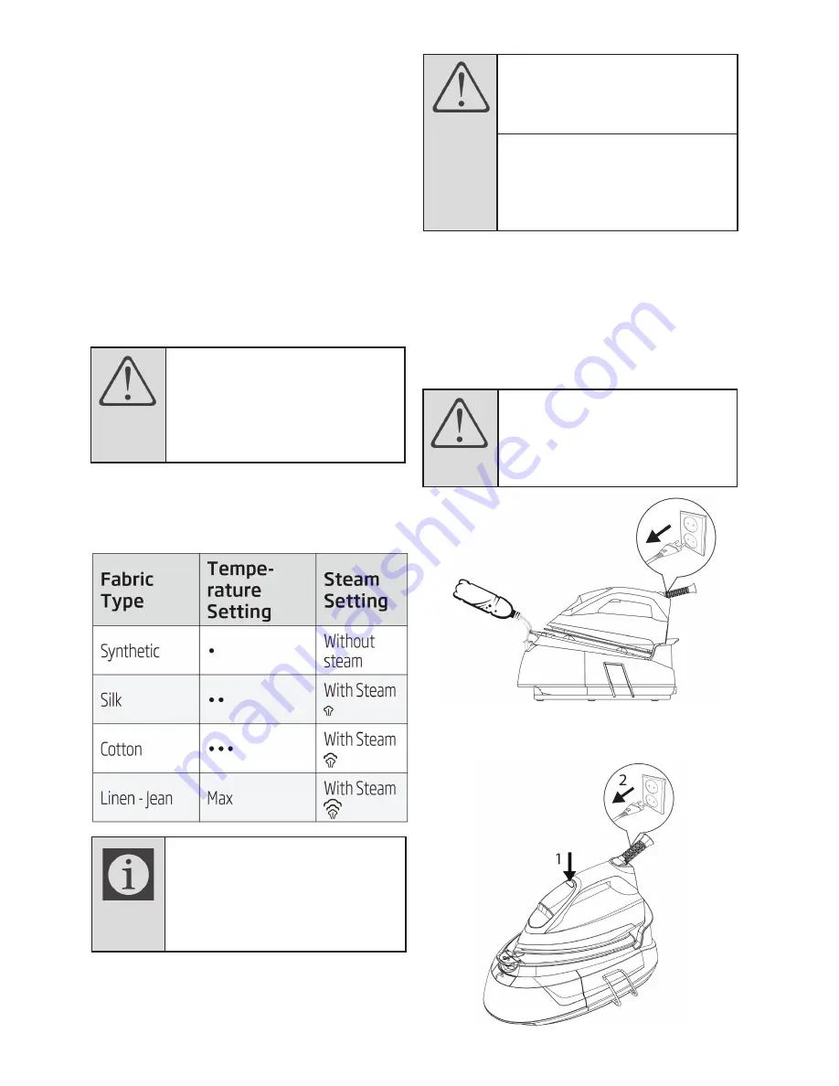 Defy SIS 4518 WB Instruction Manual Download Page 7