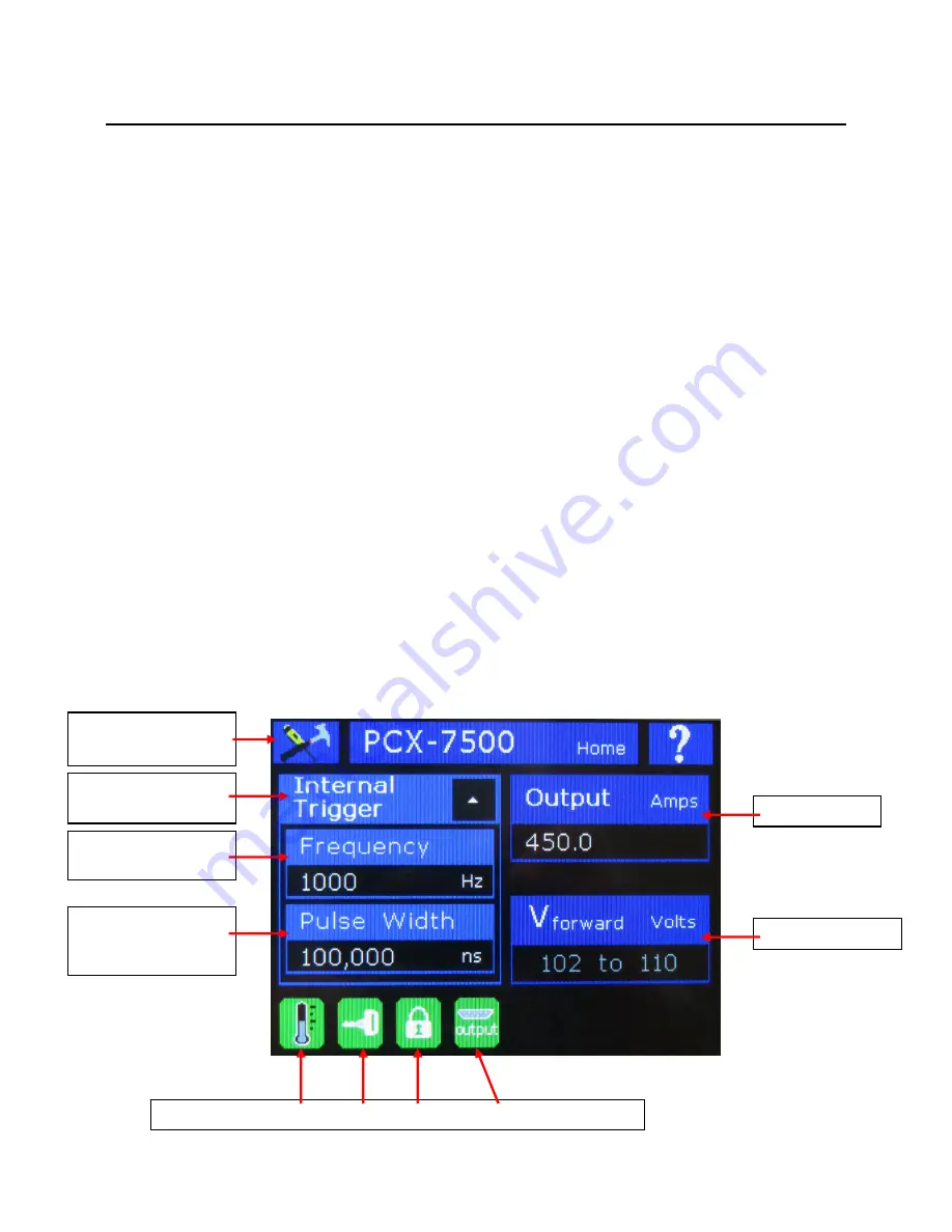 DEI PCX-7500 Operation Manual Download Page 21