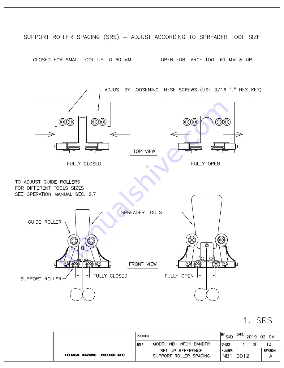 Deitz Pharmafill NB1 Operation Manual Download Page 53