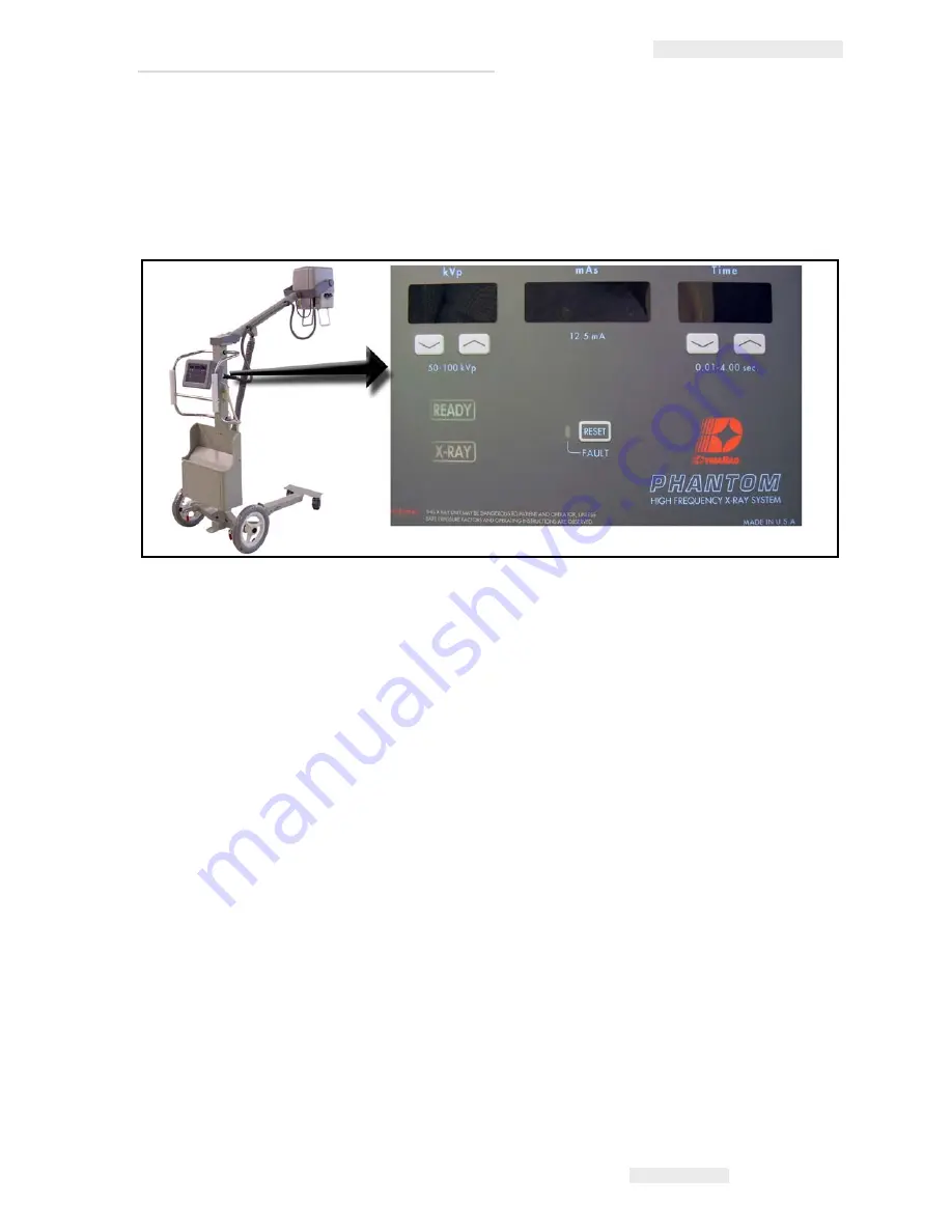 Del Medical DynaRad Phantom-8000 Installation, Operation & Service Manual Download Page 45