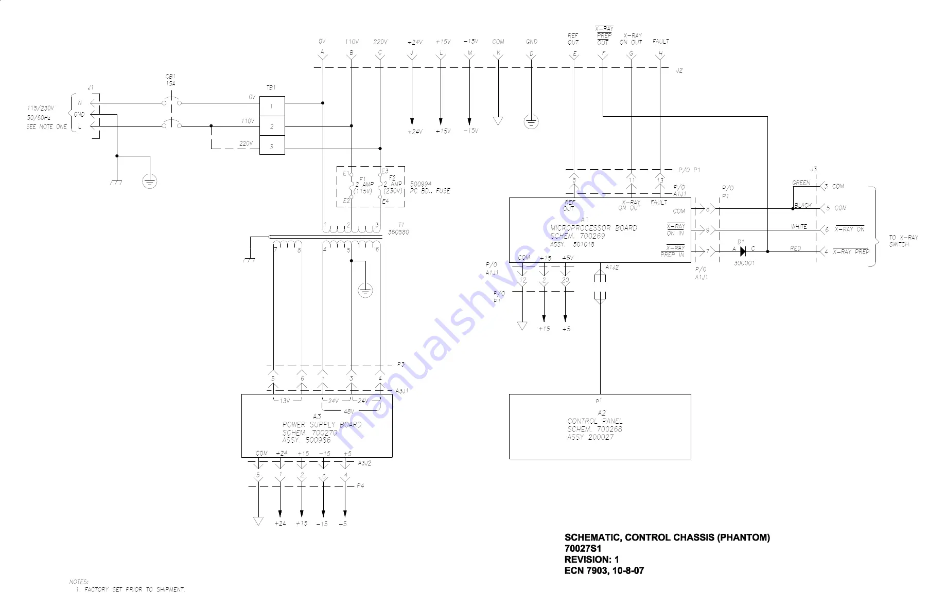 Del Medical DynaRad Phantom-8000 Installation, Operation & Service Manual Download Page 117