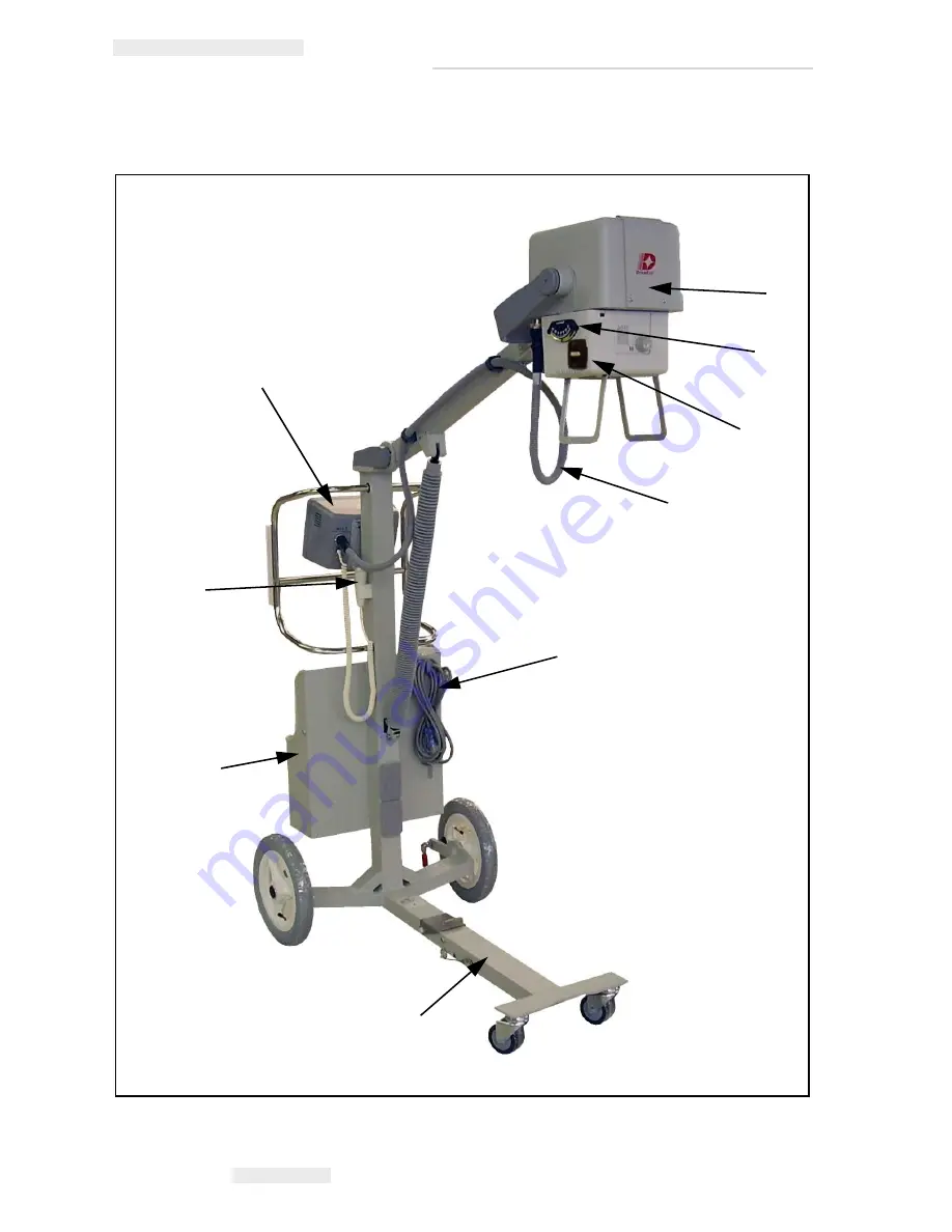 Del Medical DynaRad Phantom-8000 Installation, Operation & Service Manual Download Page 131