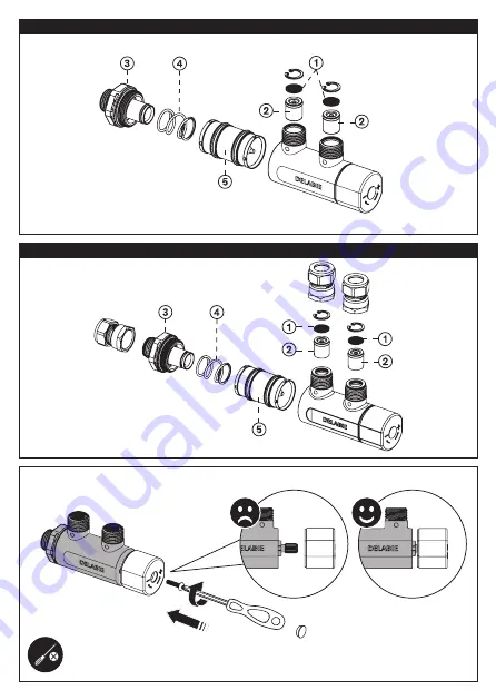 Delabie PREMIX COMPACT 733015 Manual Download Page 3