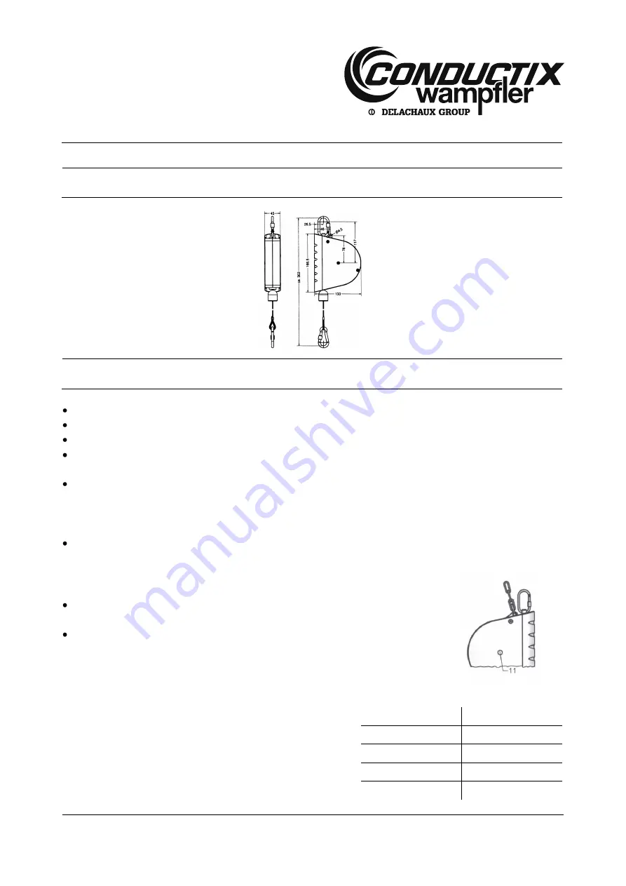 Delachaux Conductix-Wampfler 040804 Series Скачать руководство пользователя страница 17