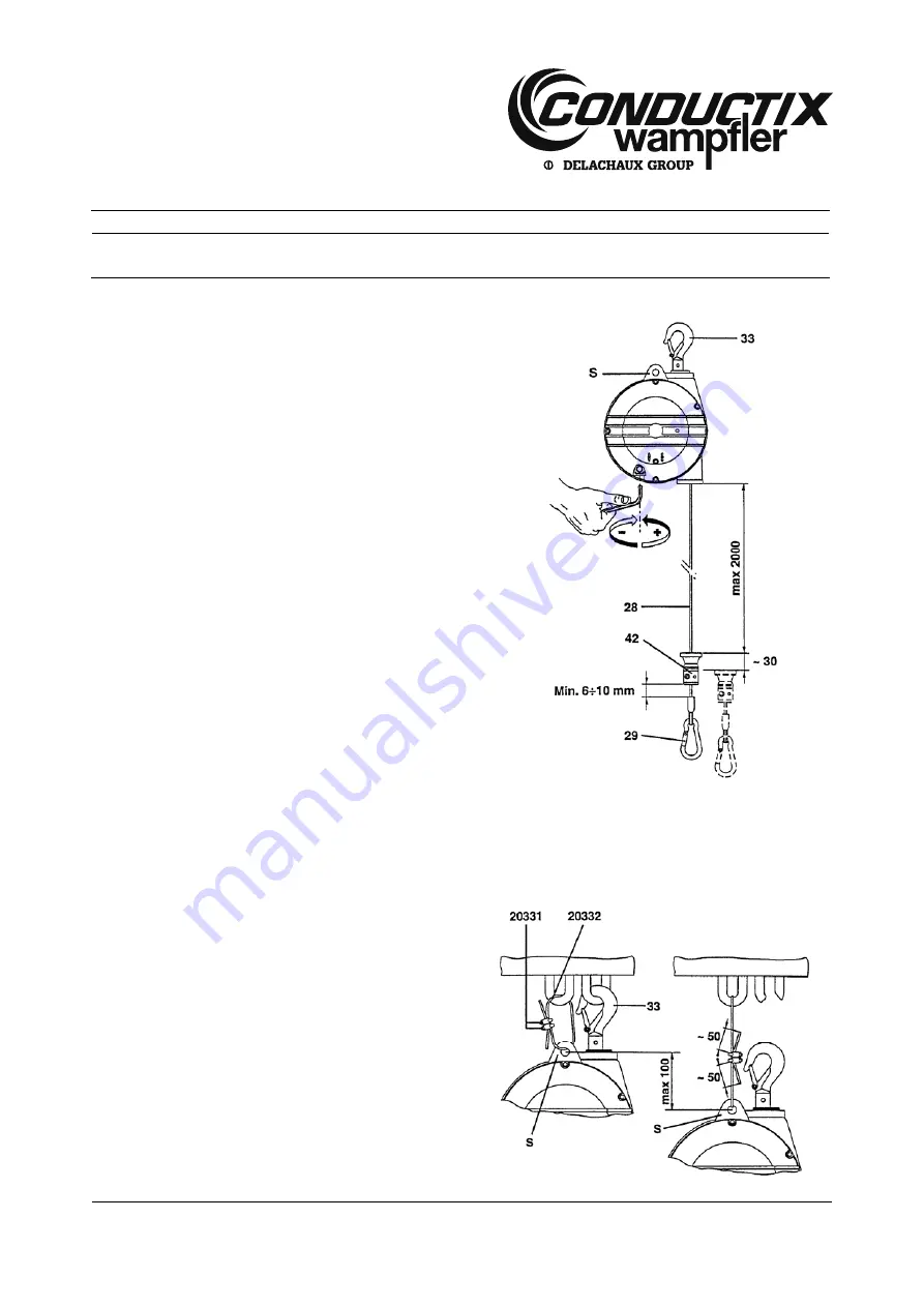 Delachaux Conductix-Wampfler 040874-014x2,0 Скачать руководство пользователя страница 4