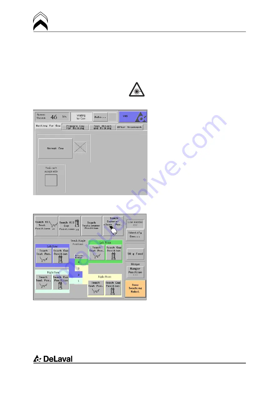 DeLaval VMS 2008 Instruction Book Download Page 94