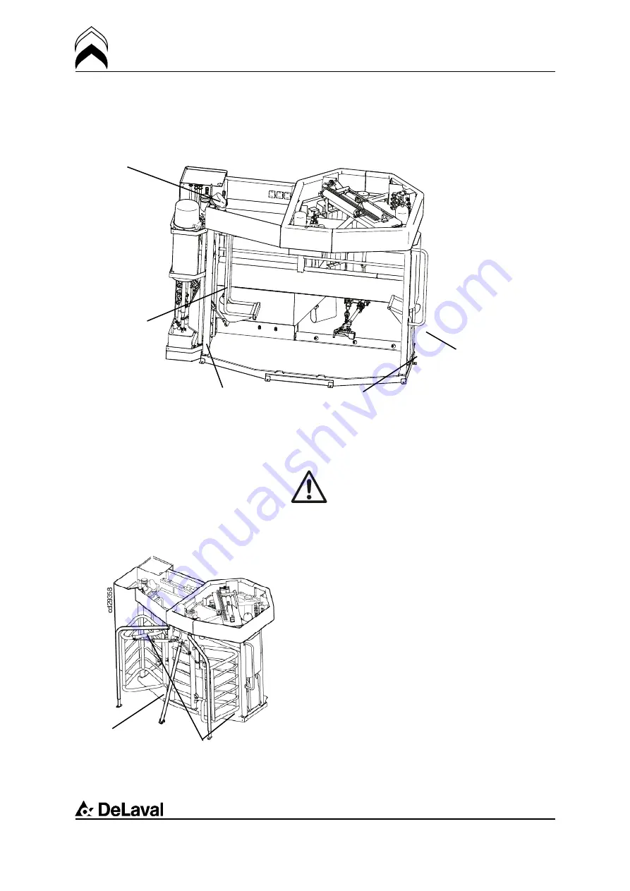 DeLaval VMS 2008 Instruction Book Download Page 125