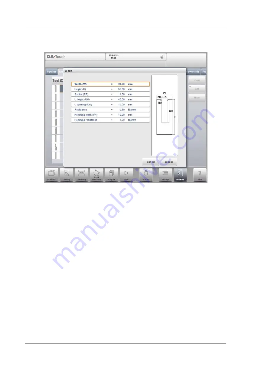 Delem DA-66T Reference Manual Download Page 190