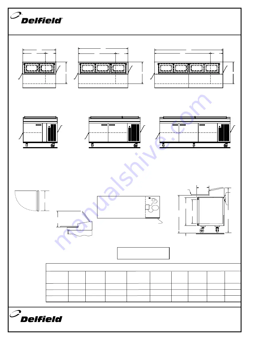 Delfield 18648PTL Скачать руководство пользователя страница 2