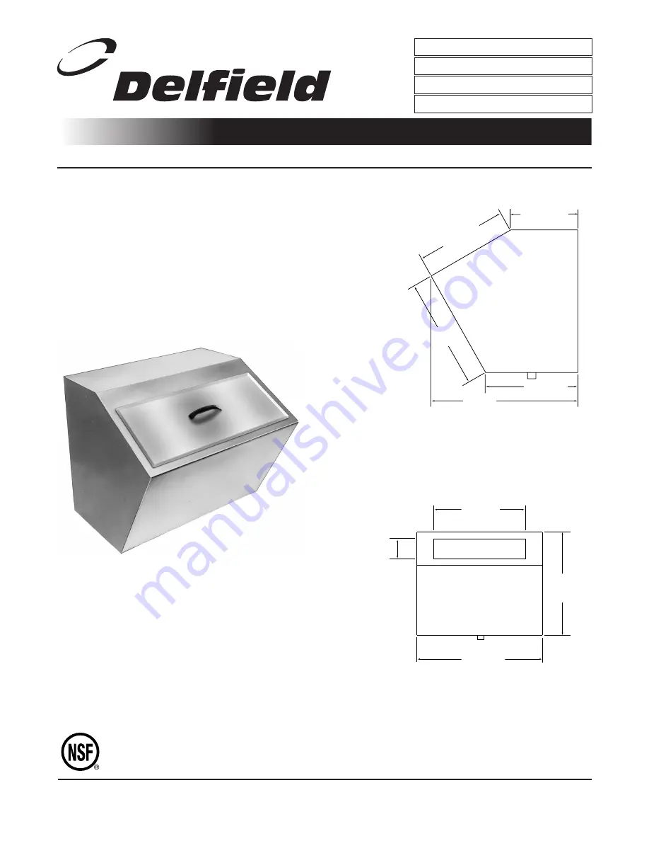 Delfield 240 Specifications Download Page 1