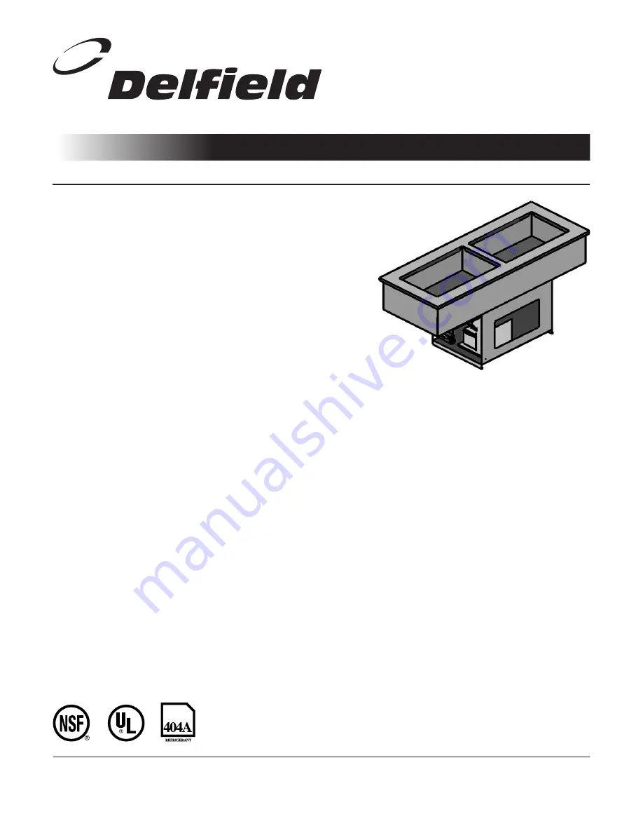 Delfield 8148-EFN Specifications Download Page 1