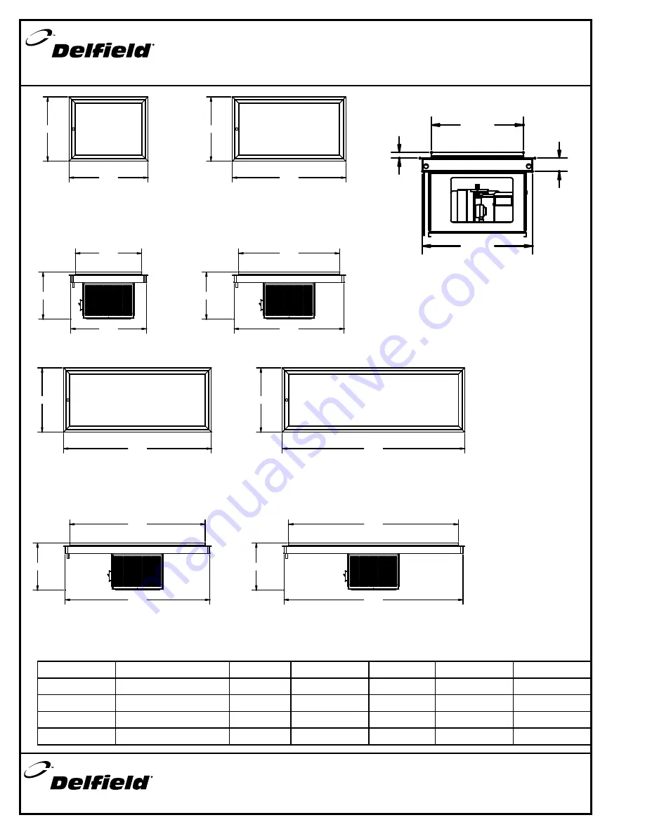 Delfield N8231G Скачать руководство пользователя страница 2