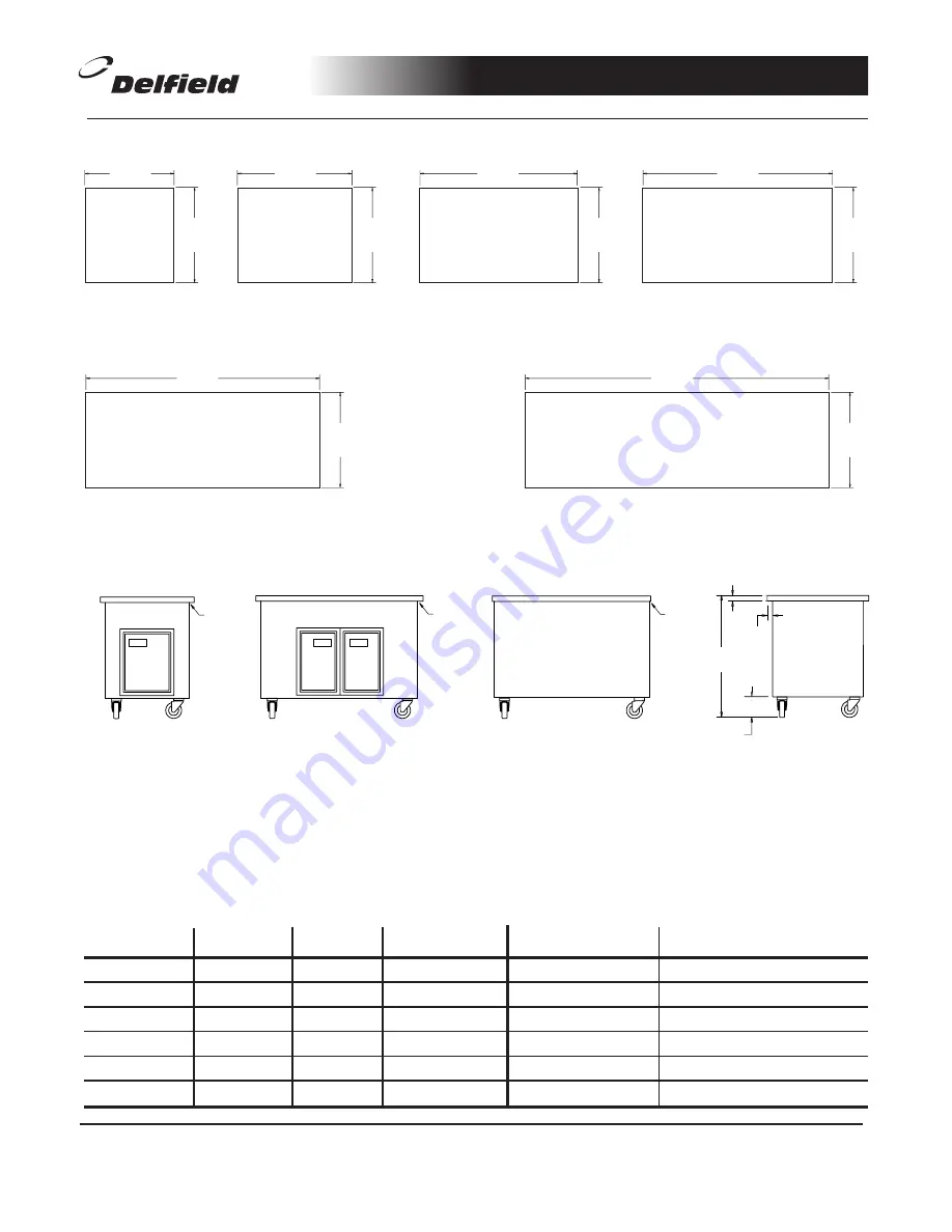 Delfield Shelleyglas KC-28 Скачать руководство пользователя страница 2