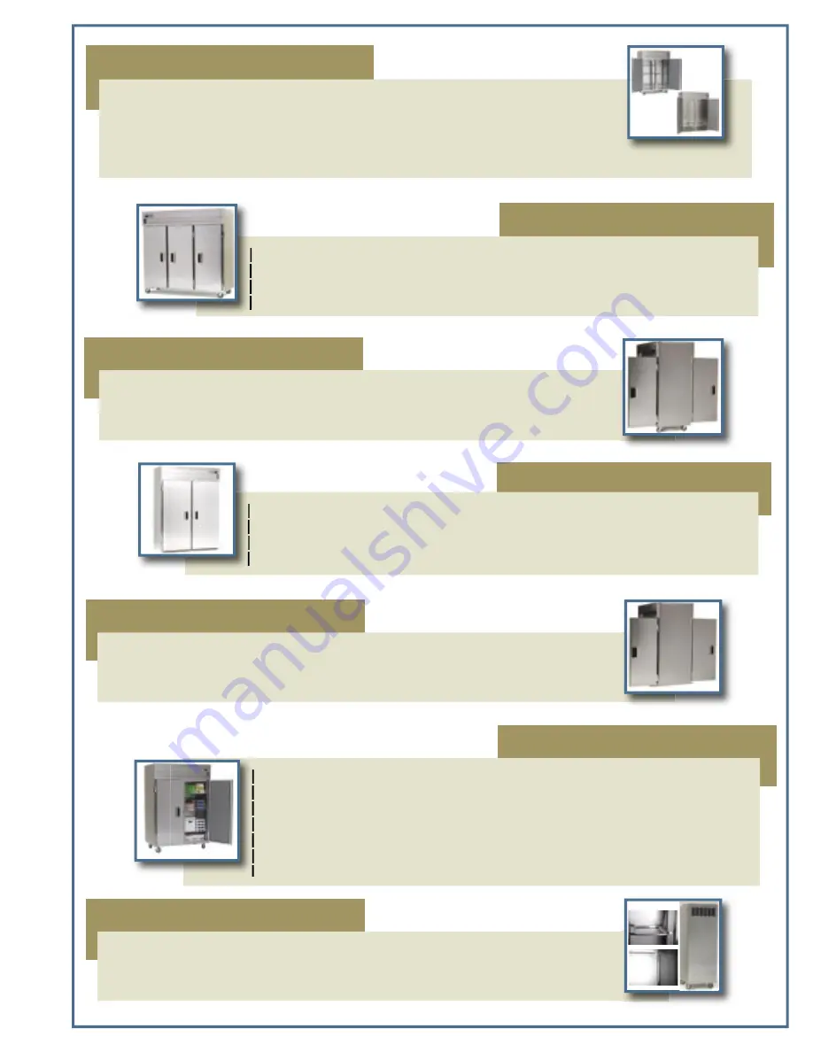 Delfield Specification Line SAF2-S Specifications Download Page 5