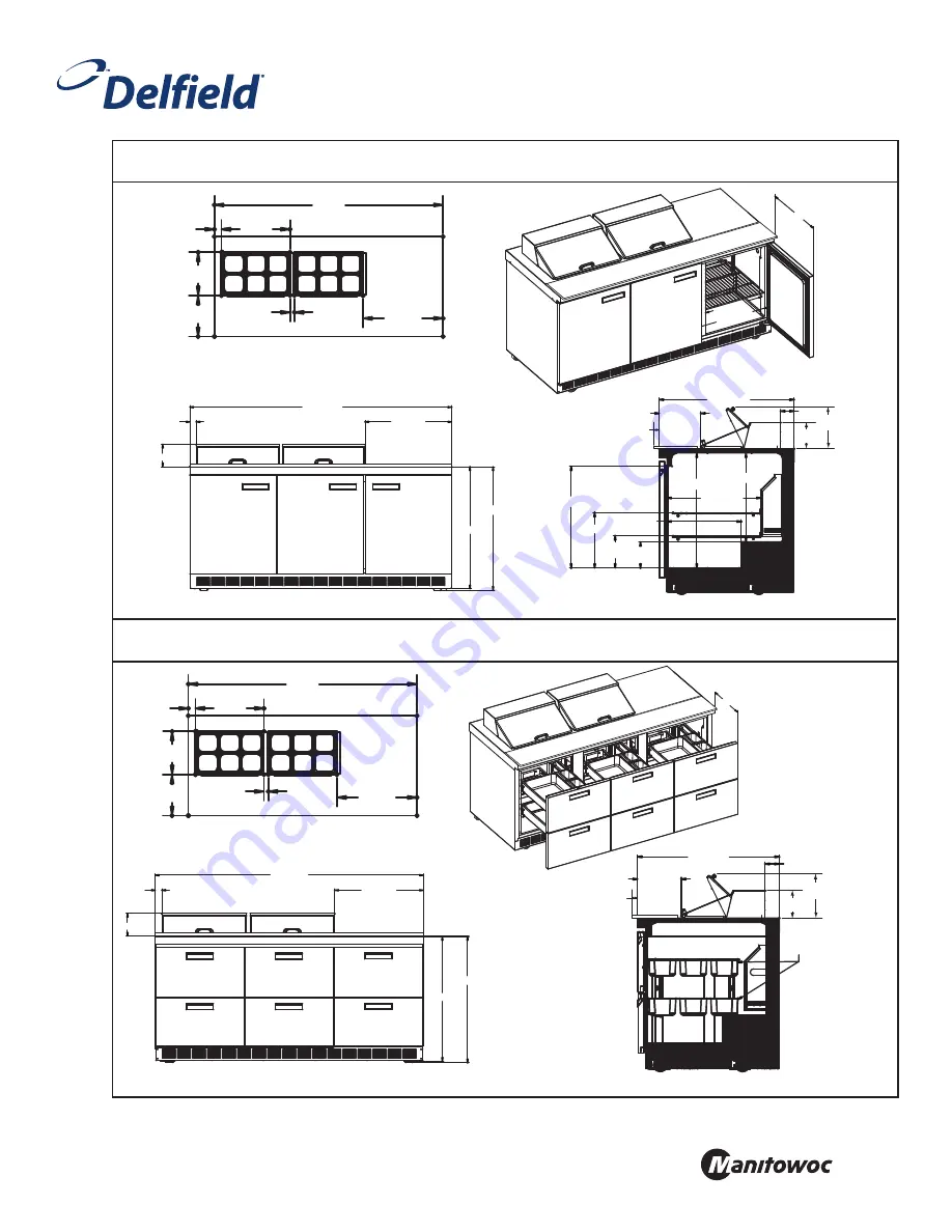 Delfield UC4472N-12 Скачать руководство пользователя страница 2