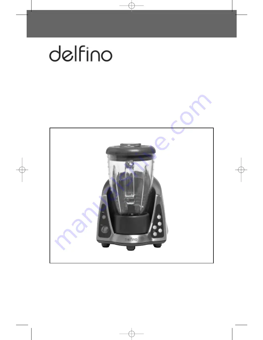 Delfino DLBL-383 Instruction Booklet Download Page 1