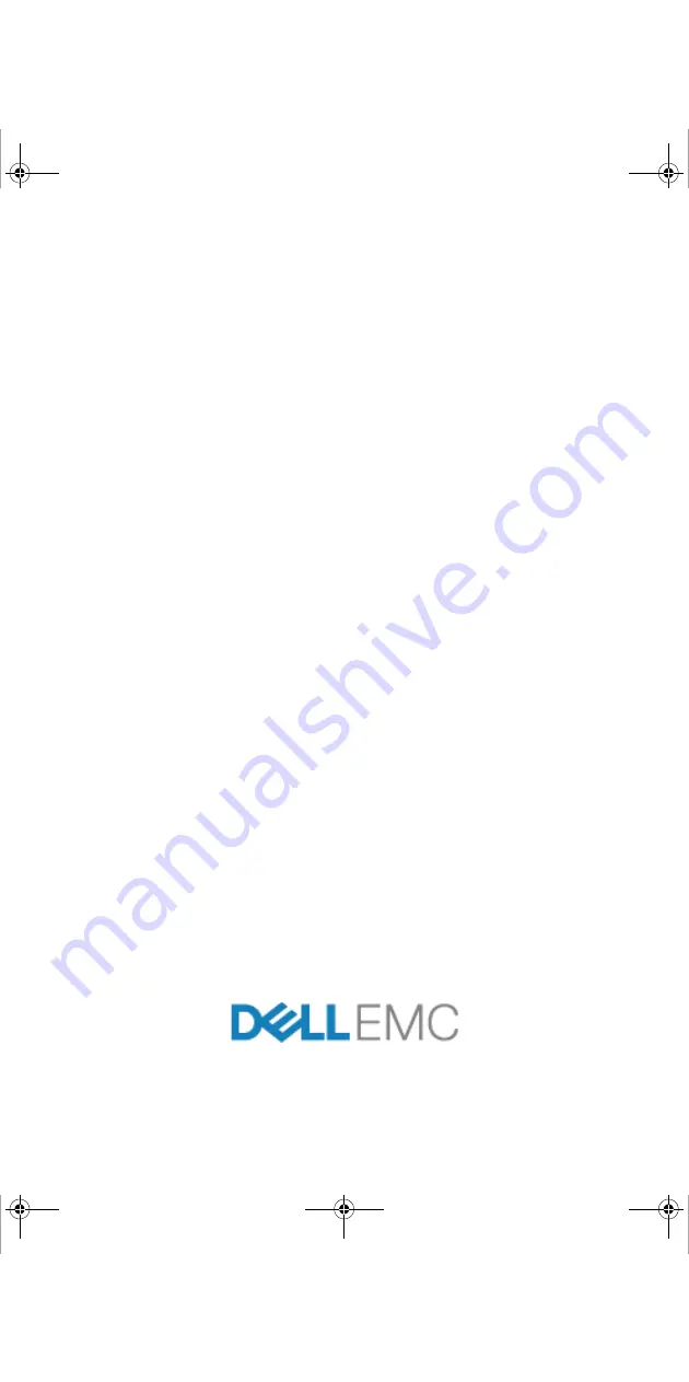 Dell EMC E17W Getting Started Manual Download Page 1