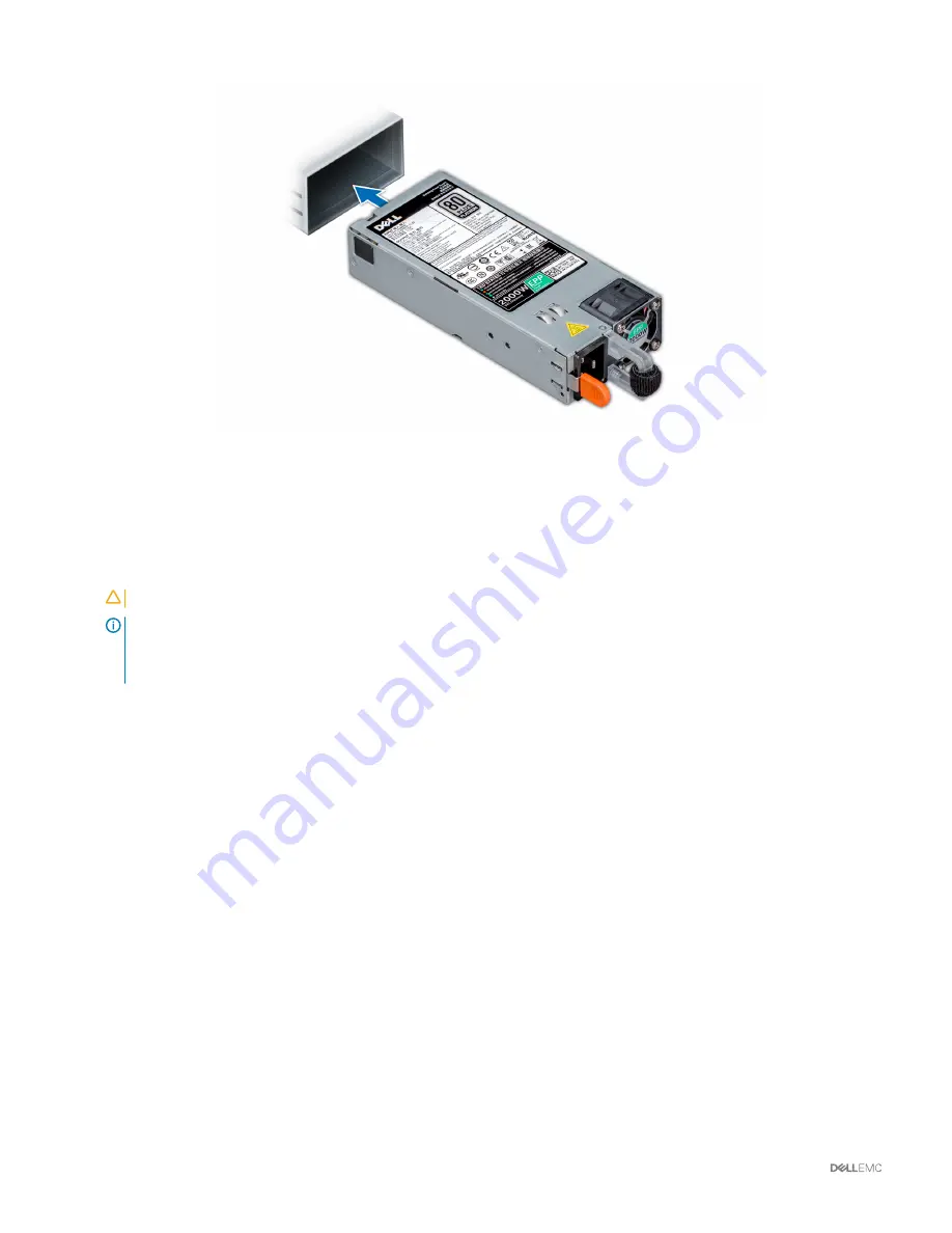 Dell EMC PowerEdge C6400 Installation And Service Manual Download Page 48