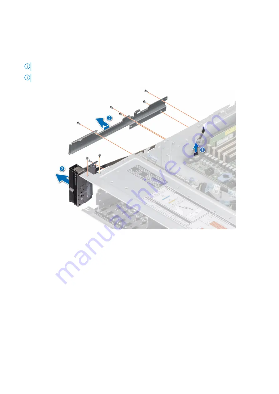 Dell EMC PowerEdge R7525 Installation And Service Manual Download Page 56