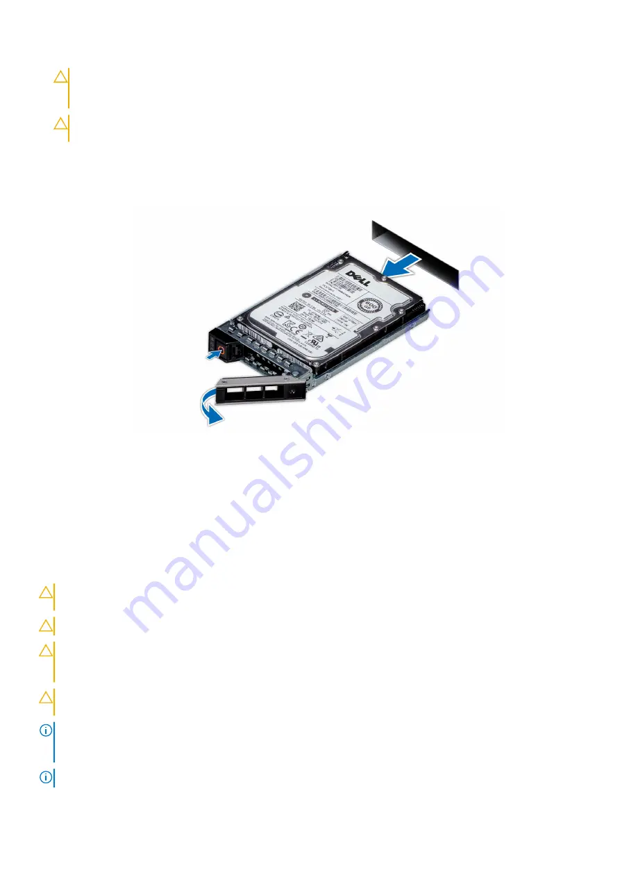 Dell EMC PowerEdge R7525 Installation And Service Manual Download Page 71