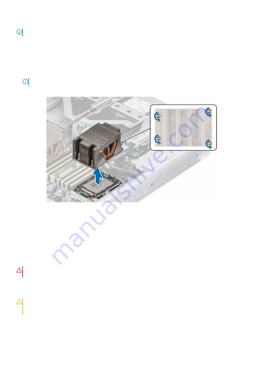 Dell EMC PowerEdge R7525 Installation And Service Manual Download Page 95