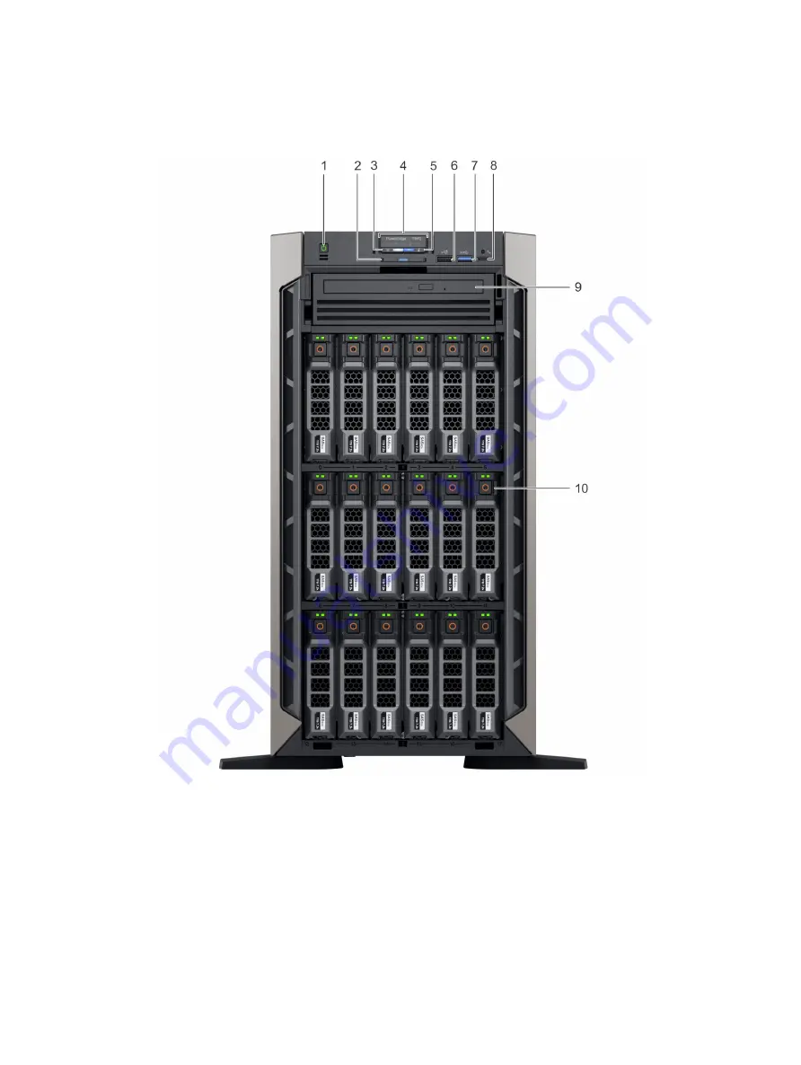 Dell EMC PowerEdge T640 Скачать руководство пользователя страница 10