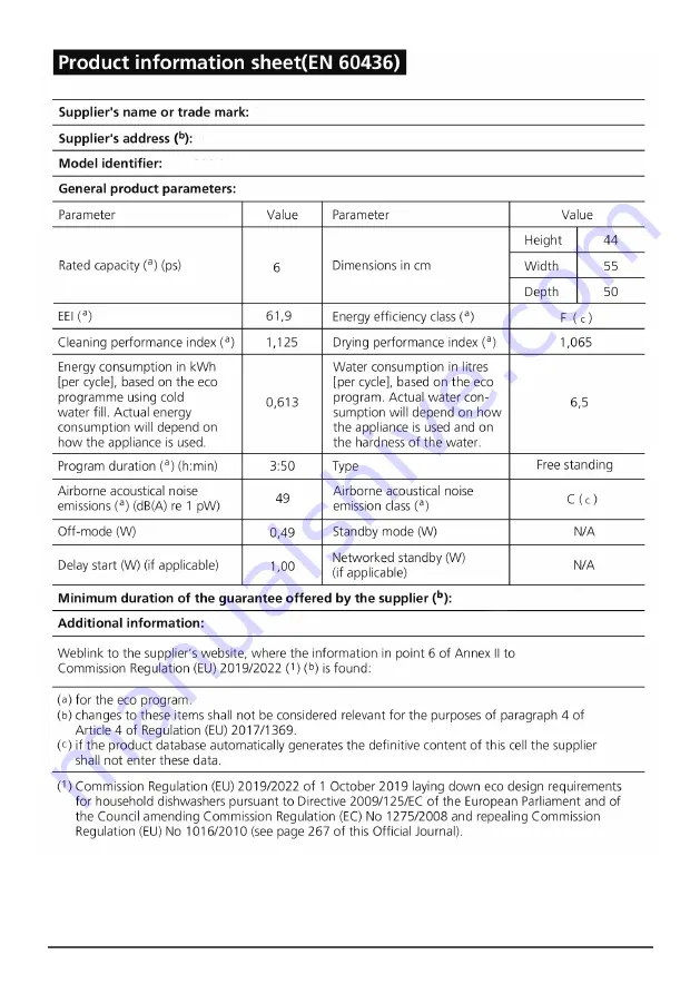 dellonda baridi DH83 User Manual Download Page 36