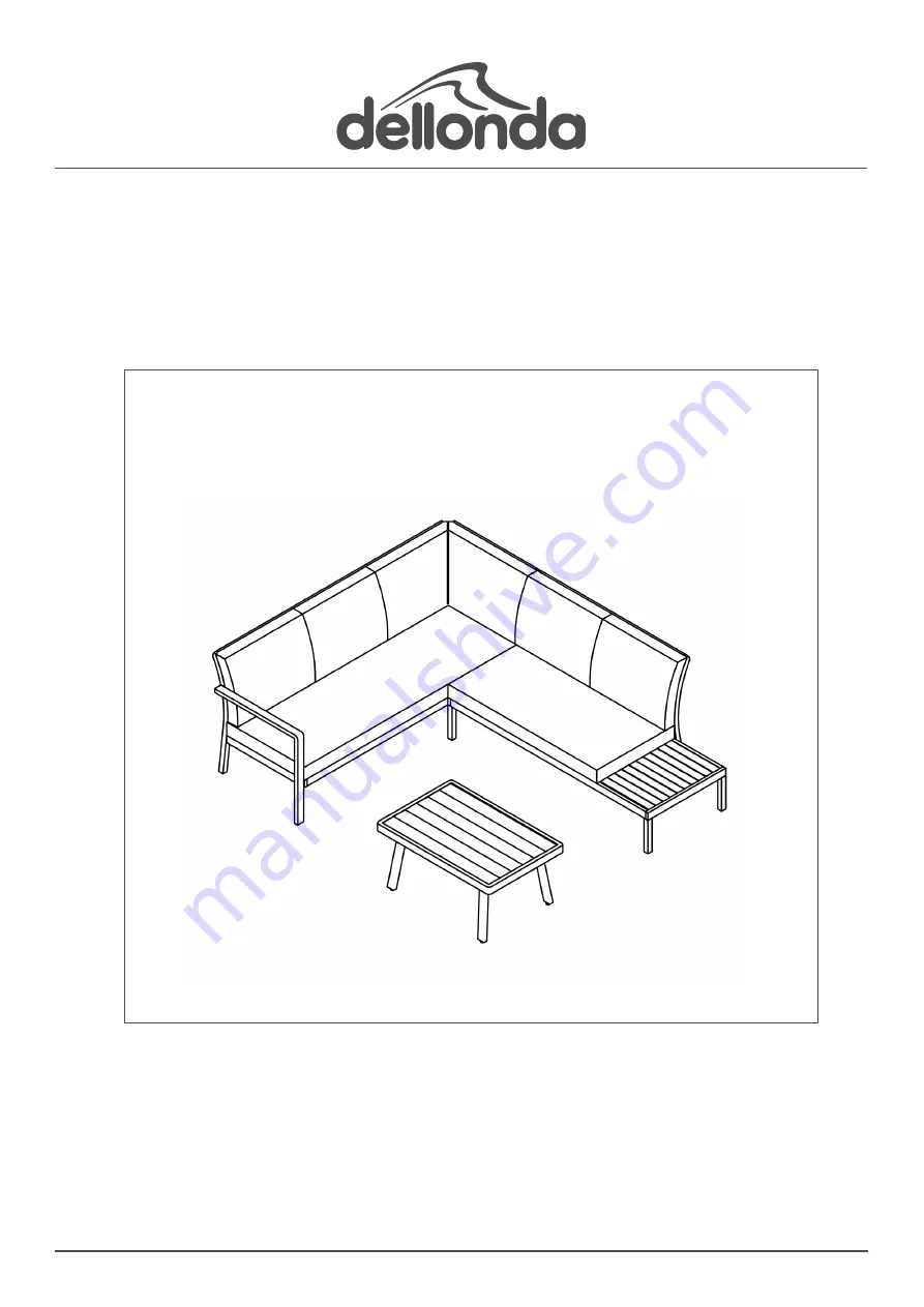 dellonda Kyoto DG53 Assembly Instructions Download Page 1