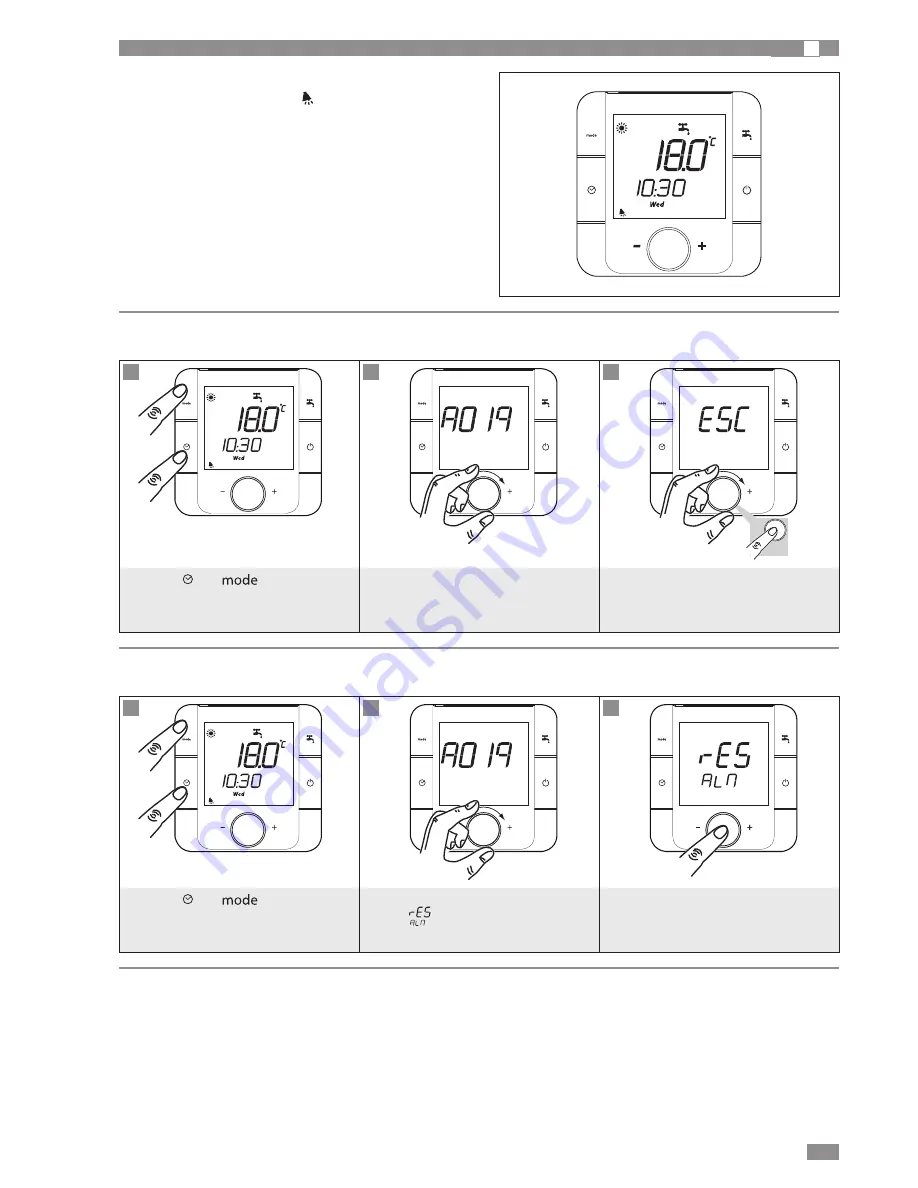 DeLonghi AWR-MTD2-XE Installation, Operation And Service Manual Download Page 59