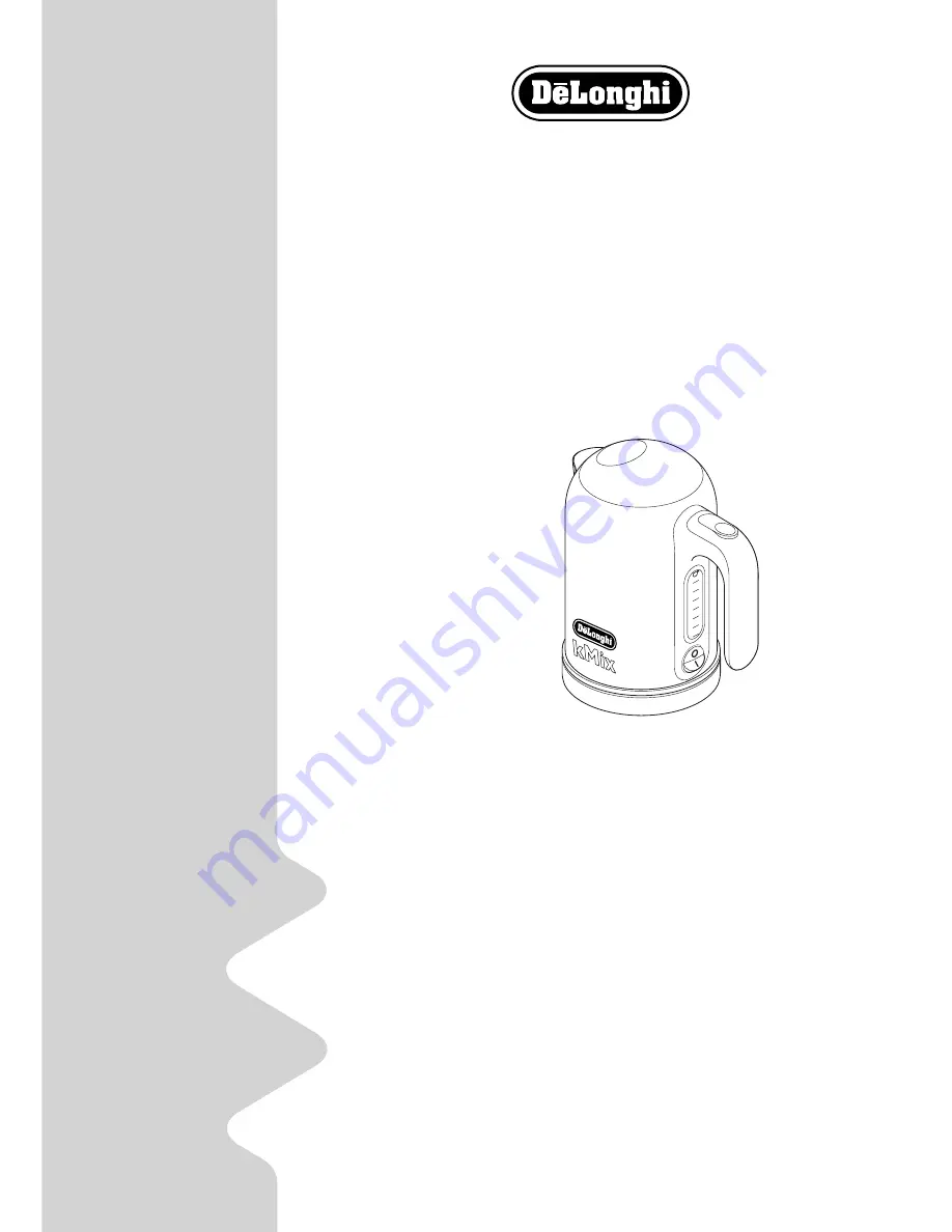 DeLonghi DSJ04 Series Instructions For Use Manual Download Page 1