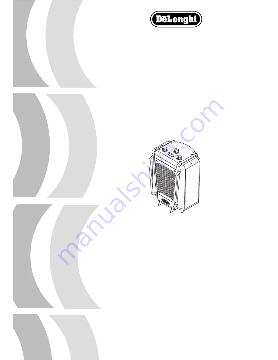 DeLonghi DUH 1000 Instruction Manual Download Page 1