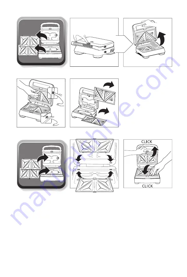 DeLonghi Multigrill Easy SW12A.BK Скачать руководство пользователя страница 12