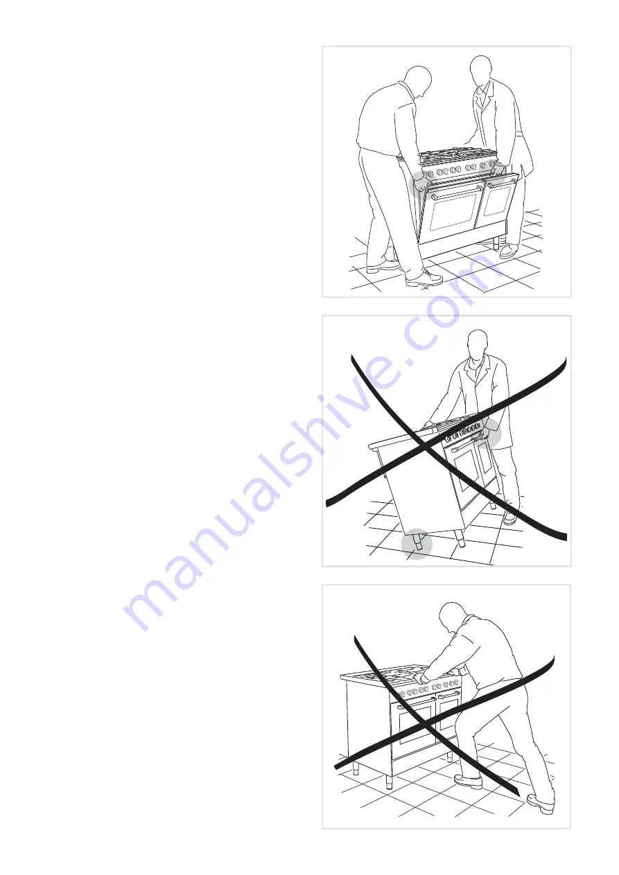 DèLonghi DEF9085DGW Installation And Service Instructions Manual Download Page 9