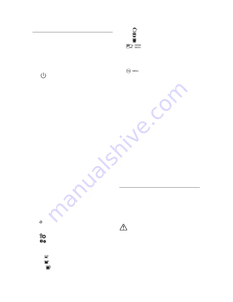 DèLonghi ECAM35X.75 Instructions For Use Manual Download Page 10