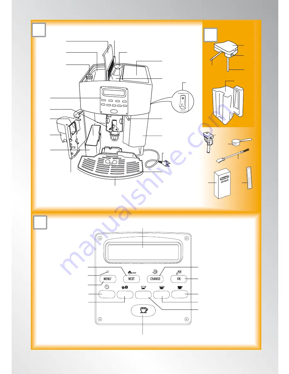 DèLonghi ESAM3550 Instructions For Use Manual Download Page 4