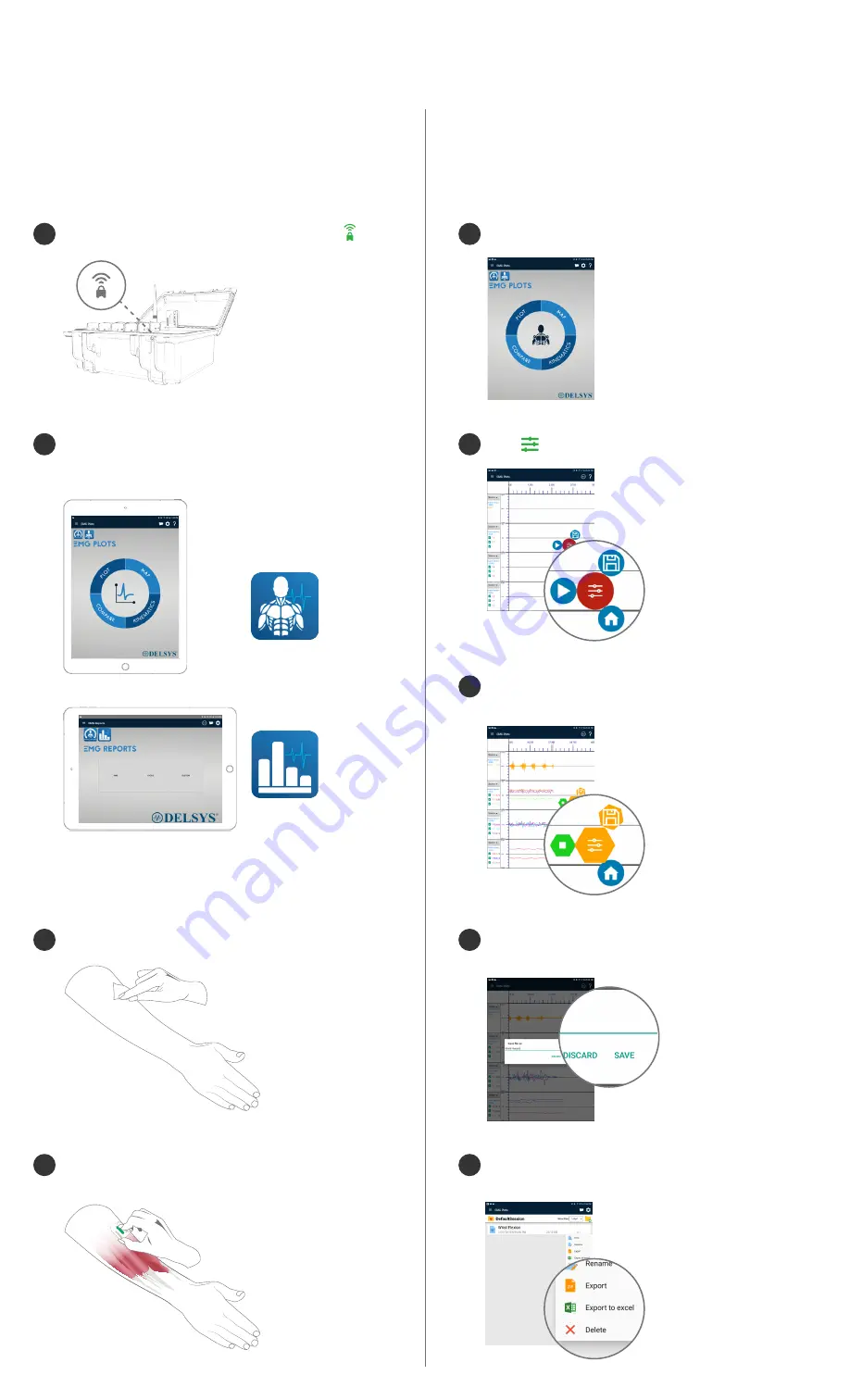 Delsys Trigno Avanti Research+ Quick Start Manual Download Page 3