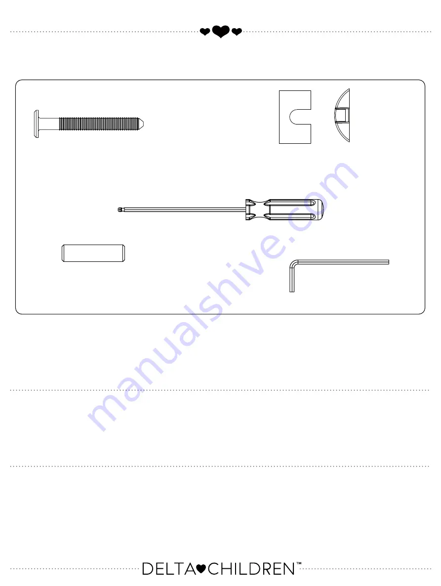 Delta Children Ava 3 Assembly Instructions Manual Download Page 16