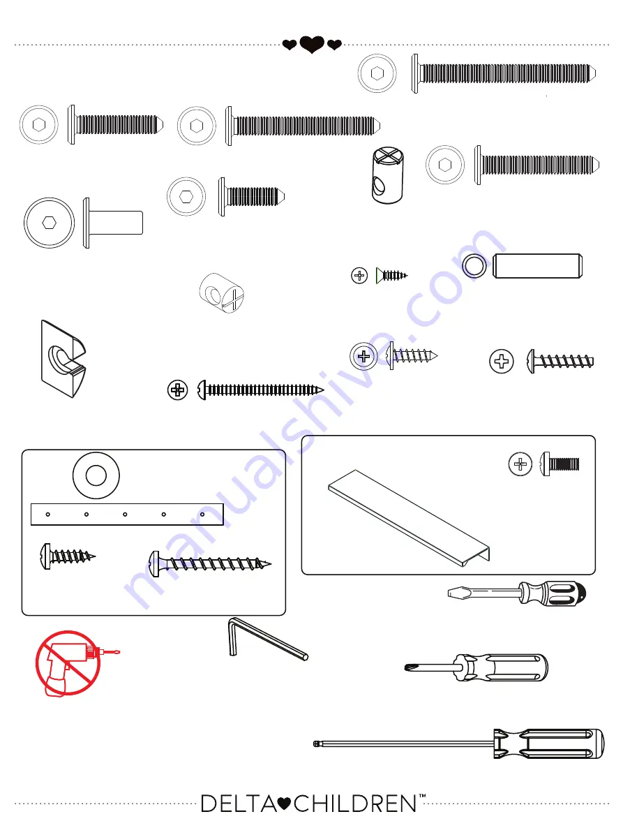 Delta Children B600002662 Assembly Instructions Manual Download Page 11