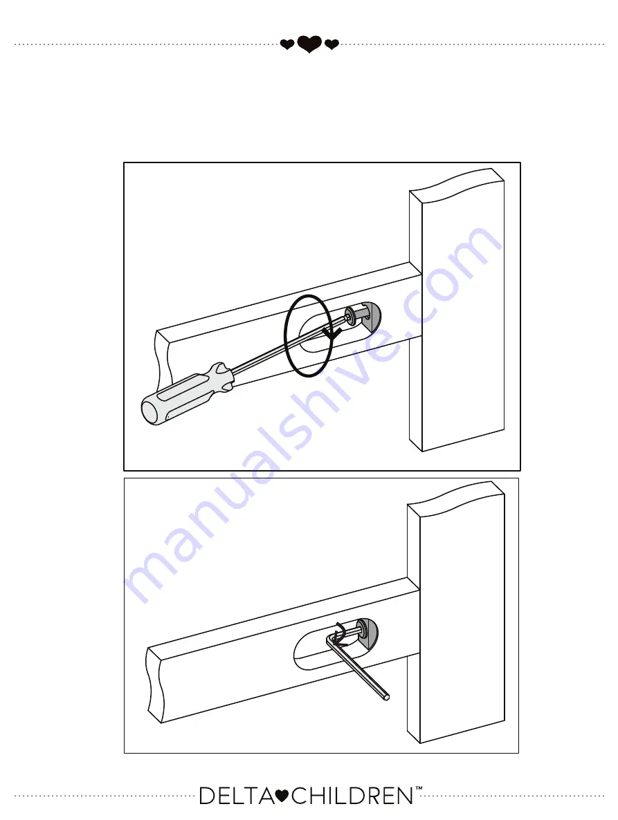 Delta Children B600002662 Assembly Instructions Manual Download Page 13